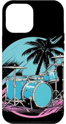 Kit de batterie look 90s Coque pour iPhone 12 Pro Max