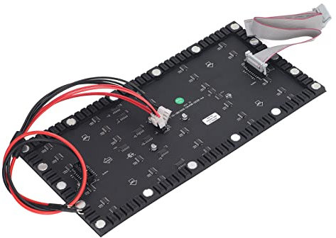 ZDETGU Panel LED LED Flexible Módulo Digital Pantalla Interior a Todo Color FPCB 80x40 Pantalla con Back Magnet DC5V