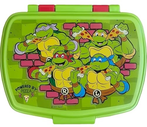ILS I LOVE SHOPPING Brotdose Brotdose Sandwichbox für Kinder (Turtles Ninja Turtles)