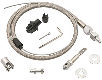Mr. Gasket 5657 Steel Braided Throttle Cable Kit