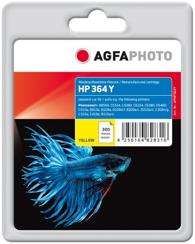 AgfaPhoto APHP364Y Tinte für HP PSD5460, 5 ml, gelb