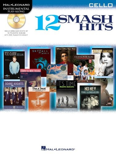 Hal Leonard Instrumental Play-Along: 12 Smash Hits (Cello)