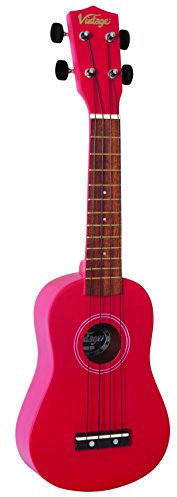 Vintage VUK15RD Sopran Ukulele rot