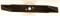 ALM BD026 Metal Rotary Lawn Mower Blade 30cm (12) for Black & Decker GR230