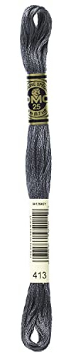 DMC 6 Strand Cotton Embroidery Thread Colour 413