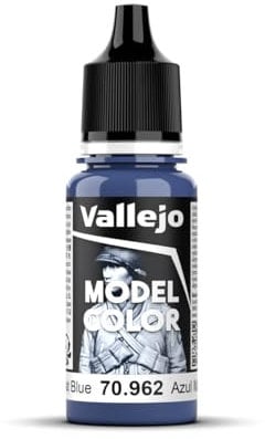 Vallejo, Model Color, Acrylfarbe, 17 ml Flach Blau