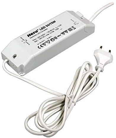 Hera 20604003101 A++ to A, Netzteil, Metall, 10 W, Integriert, grau, 35 x 35 x 25 cm