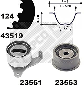 MAPCO Zahnriemensatz 23519