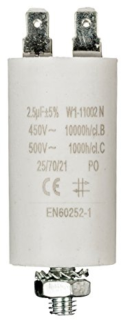 Fixapart - Condensador 2.5Uf / 450 V + Tierra