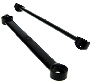 2 x Lego Technic Verbinder Strebe schwarz Link 1x9 für Stabilisator Lenk Stange Mindstorms NXT Star Wars Technik 32293
