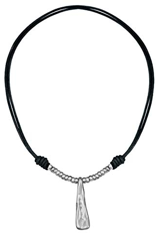 Beau Soleil Jewelry Lederkette mit Anhänger Damen Herren längenverstellbar Lederschmuck Kette