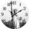 Glas Uhr Statue of Liberty 38 cm