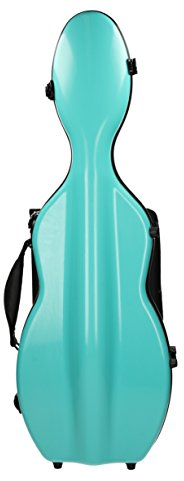 Custodia per violino in fibra di vetro Ultra light 4/4 turchese M-Case