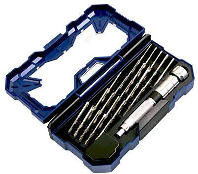 Nanch Juego de destornilladores 24 en 1 de calidad profesional para reparación de teléfonos inteligentes, iPhone, ordenador portátil + actualización de iPhone 7/Apple iWatch Y000 bits