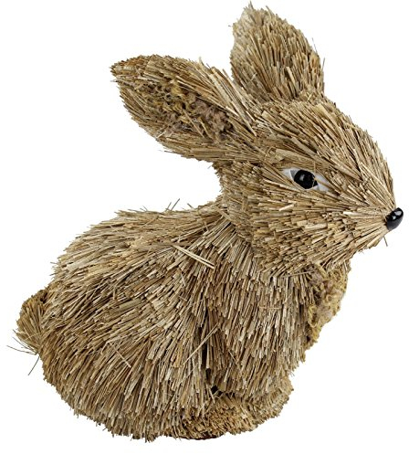 Deko Hase aus Stroh (G) Hase sitzend 3 Stück