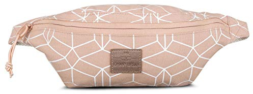 JOHNNY URBAN Bauchtasche Damen & Herren Rosa Gemustert - Toni - Umhängetasche für Alltag, Festival & Sport - Stylische Crossbody Bag für Reisen - Wasserabweisend