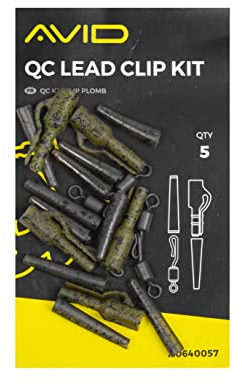 Avid Carp Terminal Tackle - Qc Lead Clip Kit