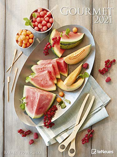 Gourmet 2021 - Foto-Kalender - Poster-Kalender - 48x64 - Rezepte - Küche