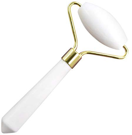 Beaupretty Gesichtsmassagegerät Weißer Jade-roller Hautpflege Zur Linderung Von Rötungen Schönheitspflege