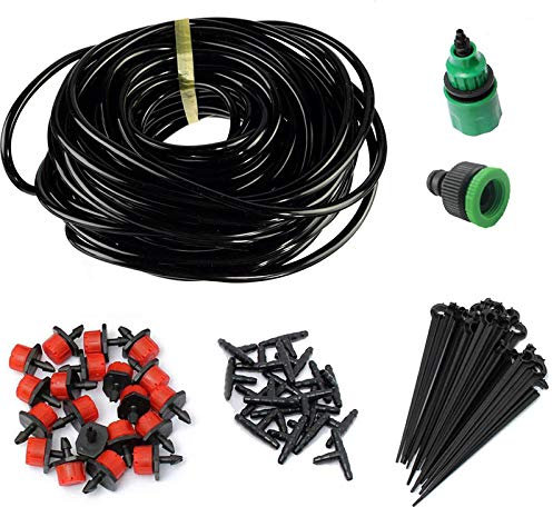 BEPM Flexischlauch Gartenschlauch Wasserschlauch Flexibel 5/10/15/20 / 25M Schlauch Garten Bewässerungssystem Tropf Bewässerungssystem Tropf Bewässerungsanlage Automatische Bewässerung Micro Drip-20M