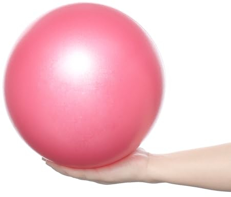 SWINILAYA Soft Pilates Ball - Leichter Anti-Rutsch Gymnastikball für Yoga, Pilates & Therapie | Kleiner Fitnessball für Core-Training, postnatale Rückbildung & Rehabilitation