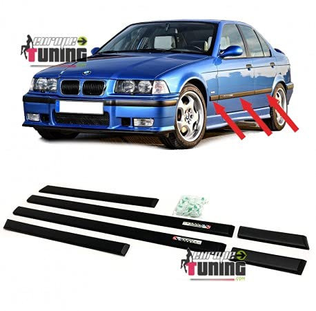 05382-6 BAGUETTES DE PORTES MOTORSPORT COMPATIBLE BMW SERIE 3 E36 BERLINE TOURING