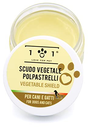 Pfotenbalsam für Hunde und Katzen, 50 ml - Geeignet gegen Schnee und Kälte - Feuchtigkeitsspendender Balsam - Linea 101