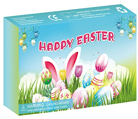 通用 Ostern Überraschungsgeschenkbox Ostern Adventskalender Ostereier Dekompressionsspielzeug Ostergeschenkbox für Kinder