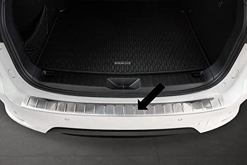 Ladekantenschutz Edelstahl Silber kompatibel mit Mazda CX-60 ab Baujahr 03.2022-3235890