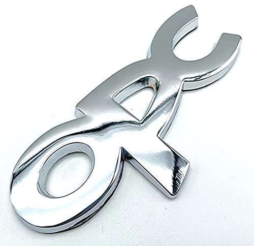 AAPAH Auto Aufkleber,für OPEL OPC LINE,Premium Abzeichenaufkleber Logo Aufkleber Aus Verchromtem Metall Auto Styling Zubehör Geprägtes Muster,B
