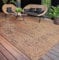 Tappeto Cucina Da Esterno Salotto Moderno Balcone Terrazo Lavabile In Lavatrice Motivo Boho Monocolore, Dimensione:160x220 cm, Colore:Beige 4
