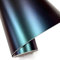Autofolie Blau Grün Lila Auto Chamäleon Wrap Auto Carbon Faser Wrapping Film Fahrzeug Ändern Farbe Aufkleber Tönung Vinyl Luft Blase Frei Auto Folie ( Color : Plain blue purple-01 , Size : 50CM X 300C