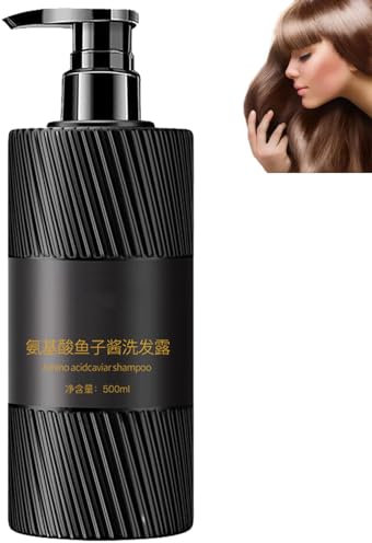 Deep Sea Caviar Amino Acid Dense Hair Shampoo, MEISIYE Amino Acid Caviar Shampoo, Anti-Haarausfall-Nährshampoo, nährendes, voluminöses und feuchtigkeitsspendendes Haar (1 pcs)