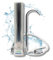 DOCTOR AGUA Filtro de Agua HCS Ultra Purify con Zeolita sobre Encimera. Acero Inoxidable. Bactericida Antiviral Elimina 99,99% de las Impurezas. Conserva Sales Minerales del Agua. 10 Años Garantía