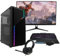 PC-GAME - PC Gaming Completo (AMD Ryzen 5 5600G, Radeon Vega 8, 16GB RAM, 1TB SSD | WiFi, Monitor 27 QHD, Teclado + Ratón + Auriculares + Mousepad) Ordenador Sobremesa