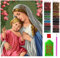 ARTULIO Diamond Painting Set -Maria und Jesus - 30x40 cm – 5D Diamant Painting Bilder DIY, Diamond Painting Erwachsene