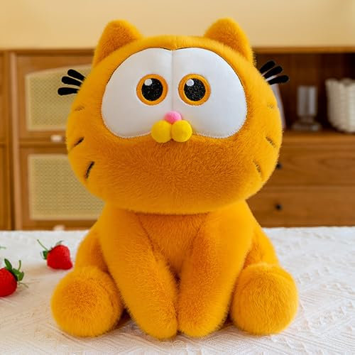 Plüschtier Kuscheltier, Stofftiere Plüschtier Spielzeug, Stofftiere Plüsch 25 cm Katze Cartoon Gar-Field Plüschtier Stofftier Party Geburtstag Puppe Geschenk Stuffed Toy