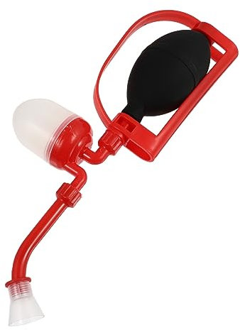 KITANDOVE Bestäuber Bestäubung von Obstbäumen selbstbestäubendes Werkzeug Bestäubungsstab Staubwedel gartenzubehör gartenhaus zubehör Anlage Gartenversorgung Gemüsemelonensprüher Plastik rot