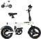 Finbike Elektrofahrräder Klappbar,14 Zoll Elektrofahrrad 7.8Ah Akku,250W Kompakt E-Bike mit 3H Schnellladung,3 Fahrmodi,3 Geschwindigkeitsmodi,Reichweite MAX 45km,Falt-Pedelec für Erwachsene/Teens