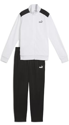 PUMA Damen Poly Suit Op Strickanzüge, Puma Weiß, XS EU