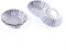 Gettimore Lot de 50 moules à tartelettes en aluminium réutilisables résistants à la chaleur pour la maison, la boulangerie, la pâtisserie