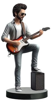 mydedor Individuelle Wackelkopf-Figur, individuelle Puppe, Musikinstrument, Spielpartner, benutzerdefinierter Wackelkopf, handgefertigter Wackelkopf, personalisierte Basis auf Ihrem Foto