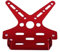 Number Plate Frame Aluminum Alloy Motorcycle Rear License Plate Frame Motorbike Bracket Rack Scooter Adjusted Number Holder