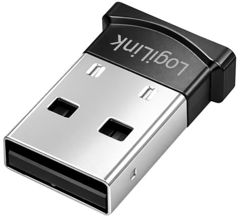 LogiLink BT 6.0 USB-Adapter (USB-A) mit 3 Mbit/s, (EDR+BLE) und bis zu 20 m Reichweite