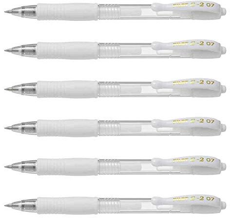 PILOT PEN Gelschreiber G2 07 weiss 4902505462283