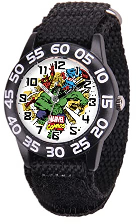Marvel Jungen analog Quarz Uhr mit Nylon Armband W001724
