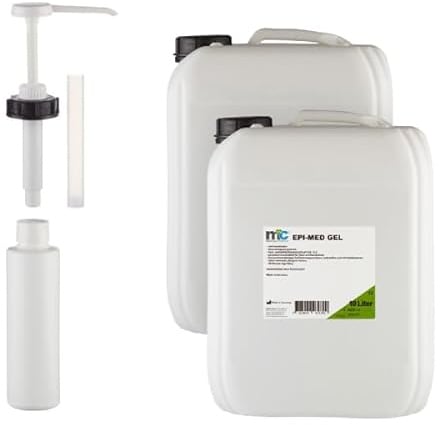 Medicalcorner24 IPL Gel Epimed, 2 x 10 Liter Kanister, inkl. Dosierspender und Leerflasche