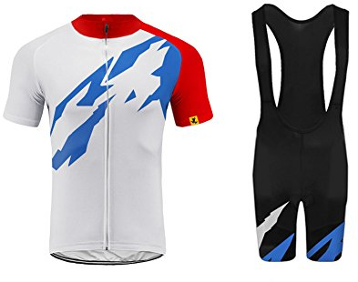 UGLY FROG DXMZ09 Men's Cycling Jersey Set Short Sleeve + Cycling Shorts with Seat Padding
