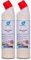 KaiserRein Fugenreiniger flüssig 750 ml (Set 2 x) befreit verkalkte und mit Fett, Öl oder Schmutz zugesetzte Fugen in Bad, Küche, Duschkabinen & Badewannen Grund-Reiniger