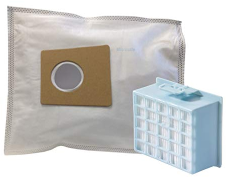 20 Staubsaugerbeutel + Hepafilter Bosch BGL3POWER GL-30 Pro Power 2.0 Staubsauger - BBZ41FGALL / BBZ156HF von Microsafe